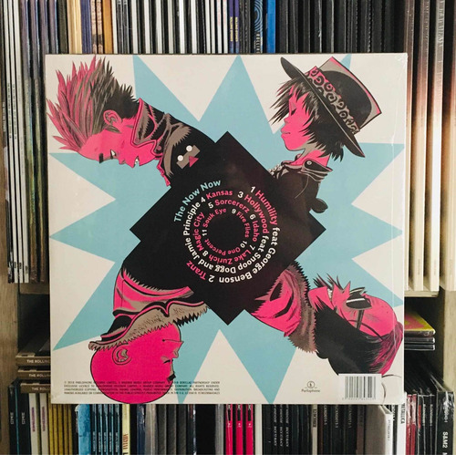 Vinilo Gorillaz The Now Now Eu Import.