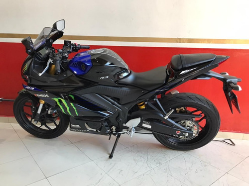 Imagem 2 de 7 de Yamaha Yzf R-3 Monster Abs 2021 Preta