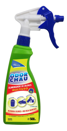 Merclin Odor Chau Superficies Spray  500 Ml