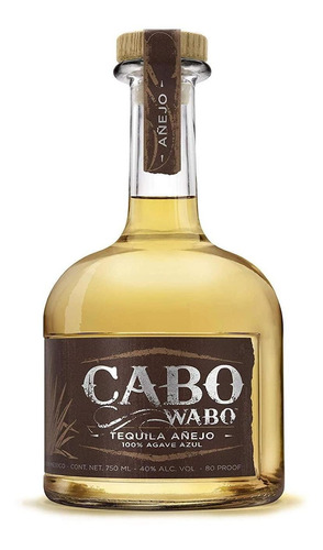 Pack De 4 Tequila Cabo Wabo Añejo 750 Ml