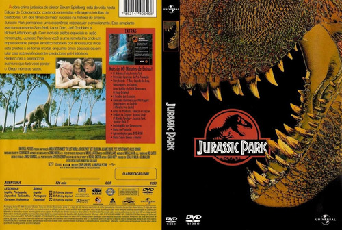 Dvd Jurassic Park Ediçao De Colecionador Ano 2000