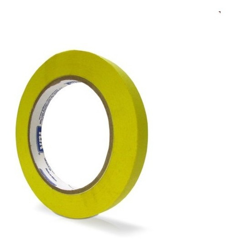 Cinta Adhesiva Masking Tape Tuk 105 Amarillo 12mm X 50m