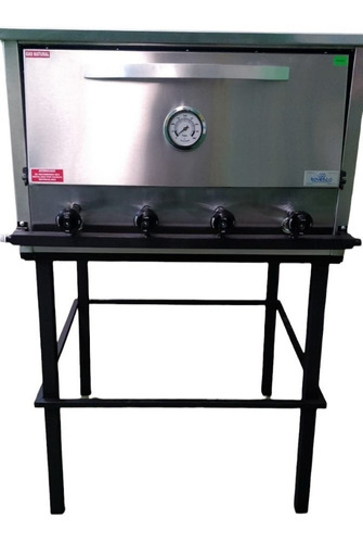 Horno Pizzero Pastelero Rovesco 6 Moldes Total Refractario