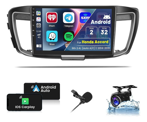 (cochea/c) Android Car Estéreo 2014 - 16 Honda Accord 9th