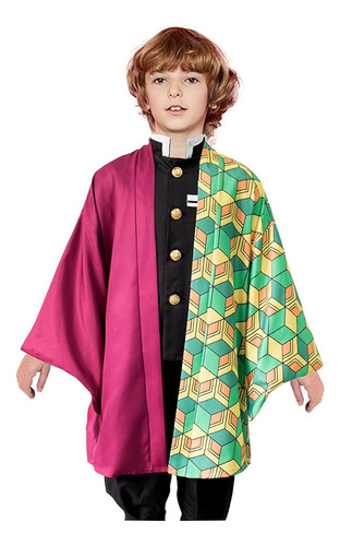 Giyuu Kimono Capa Anime Cosplay Capa Disfraz Halloween Para