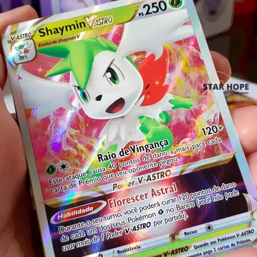 14. shaymin v astro pokemon. espada & escudo. r - Comprar Cartas  Colecionáveis antigas no todocoleccion