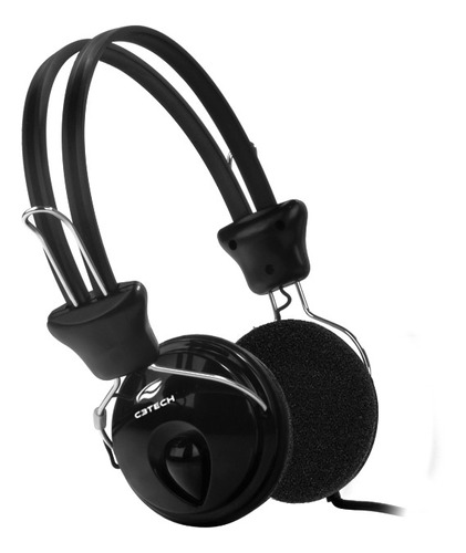 Fone Com Microfone Headset Tricerix Ii, C3tech Ph-80bk (p2)
