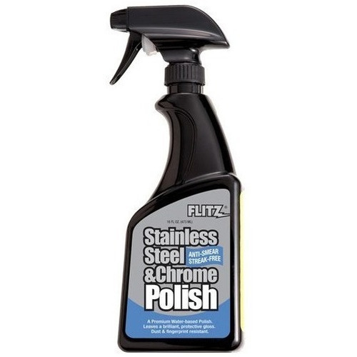 Ss01306 Spray P/ Pulir Acero Inoxidable Y Cromo 16oz - Flitz