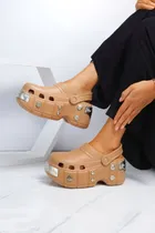 Comprar  Zuecos Gomón Mujer Moda Sandalias Ojotas Cómodas Timothea 