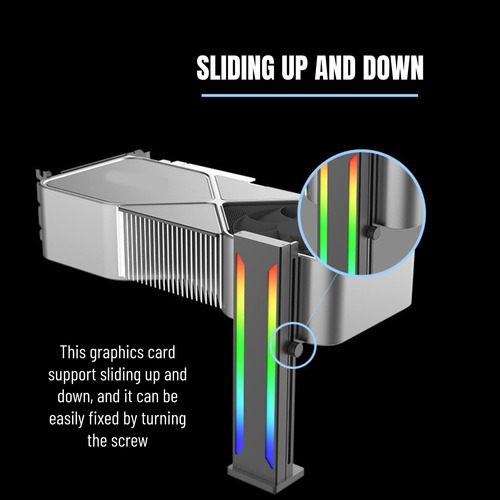 Soporte De Soporte De Gpu Rgb, Soporte De La Gpu De La Tarje