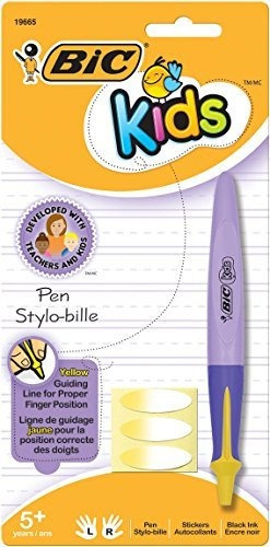 Esfero - Bic Kids Ball Pen - Barril Morado, Punta Media (0.0