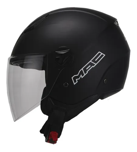 Casco Moto Integral Mac Speed Dash Gloss White Black Dafy