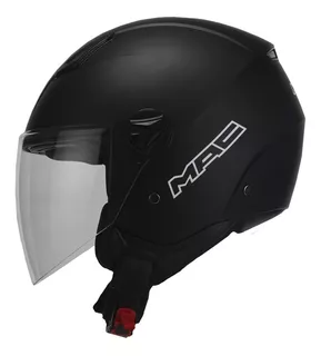 Casco para moto abierto MAC Helmets Beat MAC607211113 negro mate mate talle XL