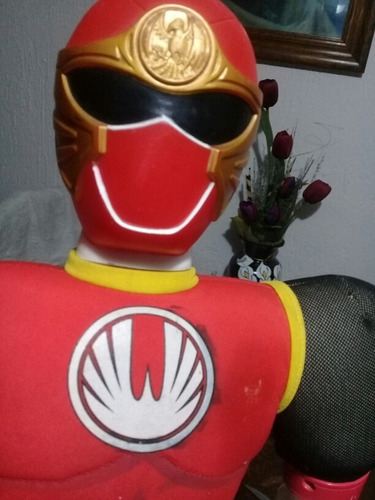 Power Ranger Rojo Bandai 2002