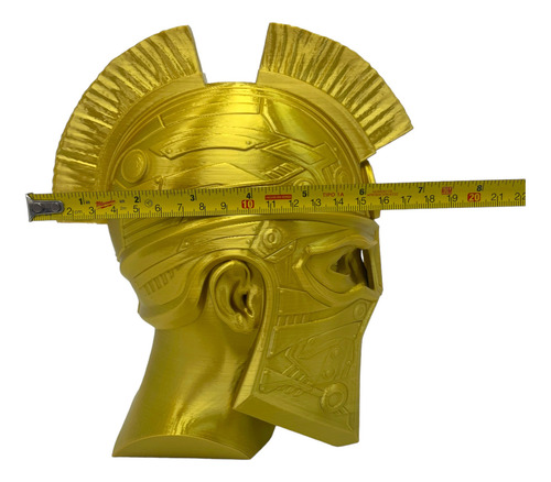 Cabeza Busto De Cyber Espartano Moderno Base Para Audifonos