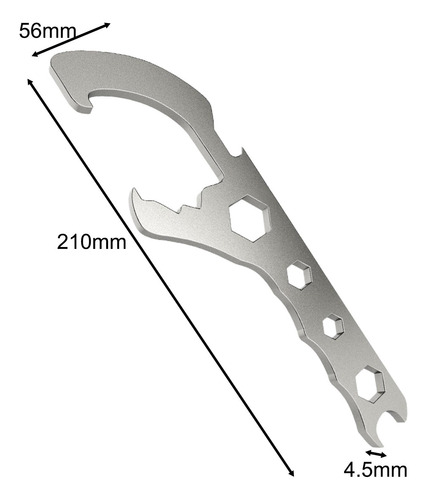 2 Herramienta De Apertura De Abridor De Cubo, Abridor 4,5 Mm