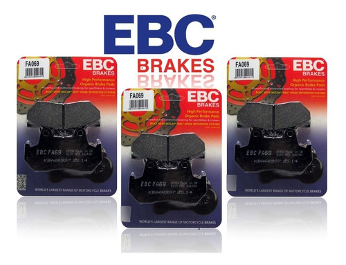 Pastillas Freno Ebc Brake Honda Cb 750 F Supersport