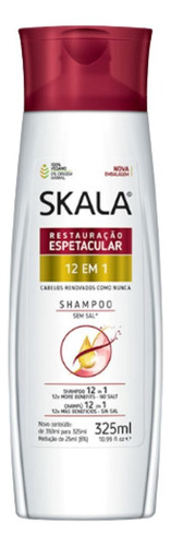 Shampo Skala Restauración 12 En 1 325ml Reparación Brillo
