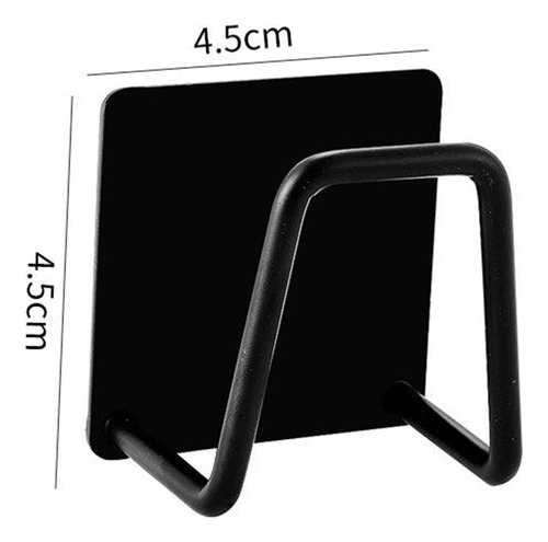 3 Paquete De 3-6 Soportes Para Esponja Adhesiva, 3 Piezas