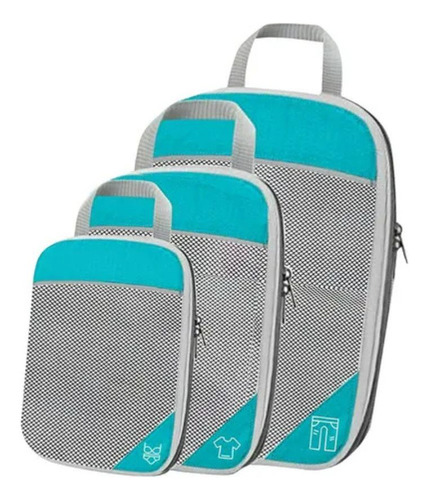 Set Organizador De Valija 3 Piezas Para Viajes Plegables Sas Travel
