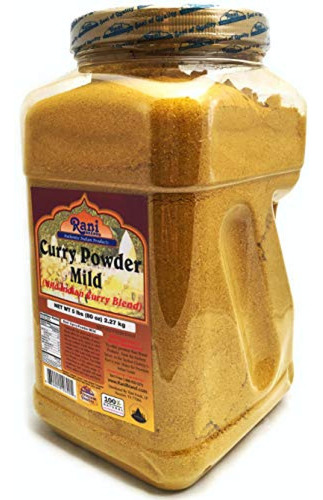 Rani Curry En Polvo Suave (mezcla India Auténtica De 10 Espe