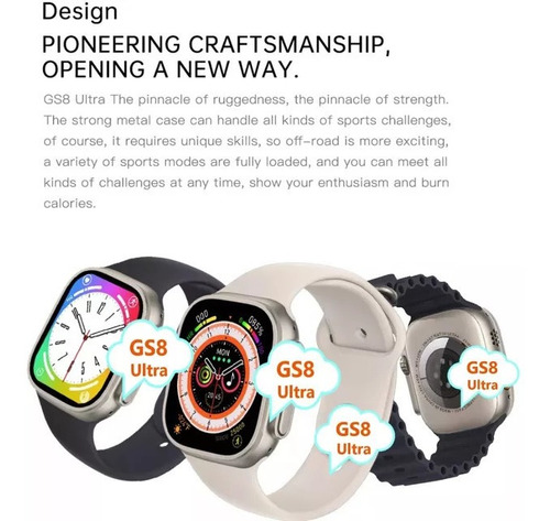 Smartwatch Gs8 Ultra Serie 8