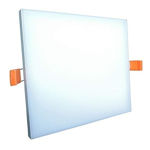 Panel Led 18w Empotrar Sin Borde Cuadrado