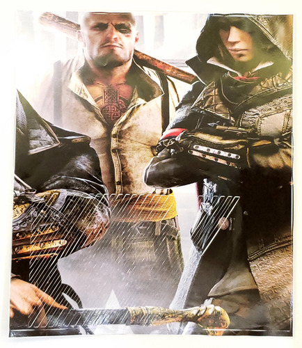 Adesivo Skin Para Xbox 360 U-slim Assassins Creed Syndicate