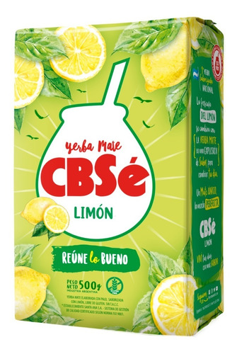 Yerba Mate Cbsé Limón 3 Kg 
