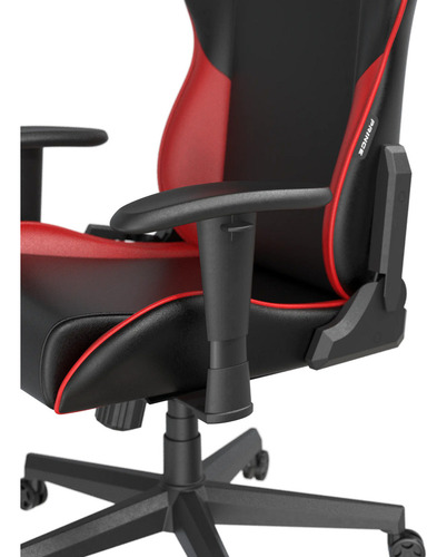 Silla Dxracer Prince Ergonomica Color Rojo Material Del Tapizado Cuero Sintético