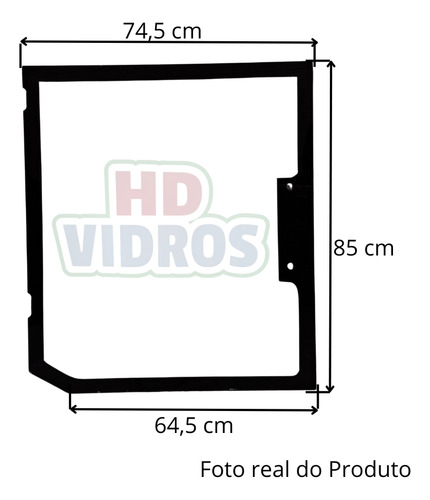 Vidro Da Janela Carregadeira New Holland 12c