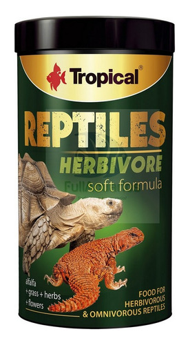 Alimento Para Reptiles Herbívoros 250 Ml/65 G
