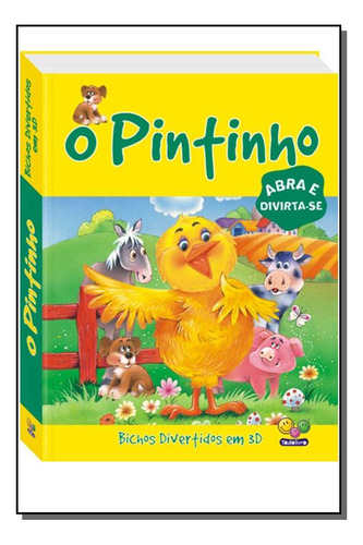 Libro Bichos Divertidos Em 3d Pintinho De Editora Todolivro