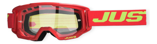 Goggles Just1 Vitro Rojo Motocross Enduro Downhill Rzr Mtb