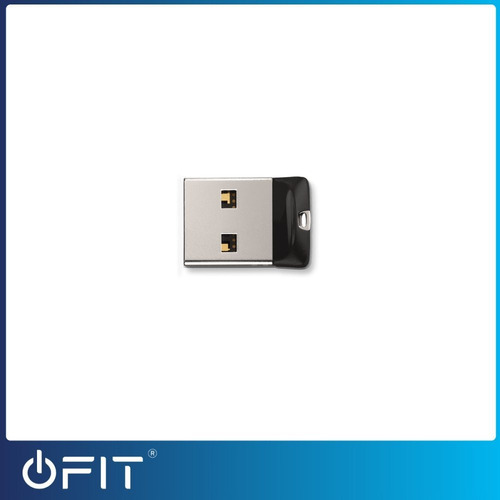 Imagen 5 de 7 de Pendrive SanDisk Cruzer Fit 16GB 2.0 negro