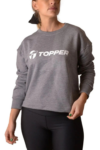 Buzo Topper Rtc Wmn Oversize Crew Urb Dama Asfl70