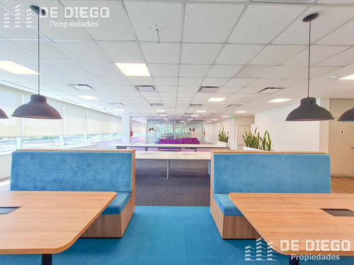 Oficinas En Alquiler 1060 M2 En Edificio Lumina Thames San Isidro, Certificacion Leed Green Building