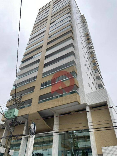 Imagem 1 de 30 de Apartamento Com 2 Dormitórios À Venda, 79 M² Por R$ 430.000,00 - Vila Guilhermina - Praia Grande/sp - Ap3101