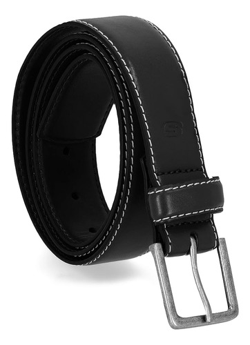 Skechers Mens Casual & Dress Belt, Negro (rendimiento De Est