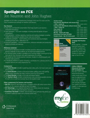 Spotlight On Fce - Book (my Fee Online) - Jon, John