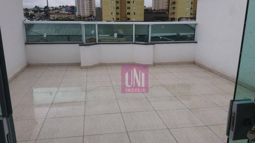 Imagem 20 de 21 de Cobertura Com 2 Dormitórios À Venda, 100 M² Por R$ 360.000 - Parque Oratório - Santo André/sp - Co0799