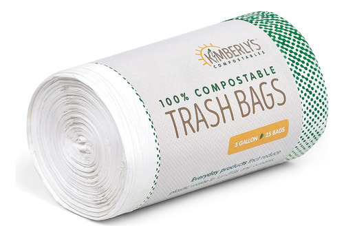 Kc's - Bolsas De Basura Biodegradables Pequenas Compostables