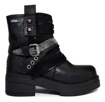 Comprar Borcegos Mujer Plataformas Urbanos Comodos Livianos Apliques