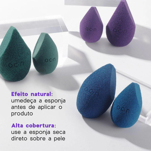 Esponja De Maquiagem Sister Blend Roxa Océane