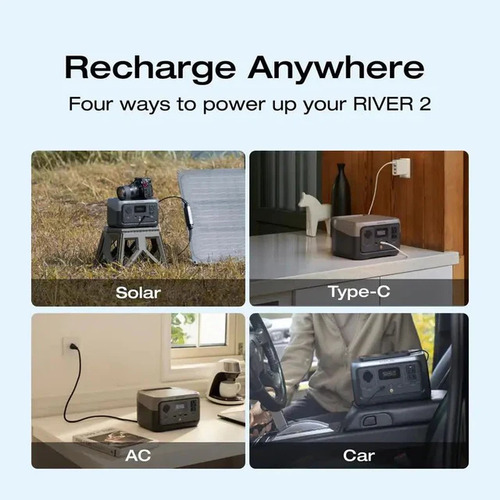 Estación De Energía Portátil Ecoflow River 2