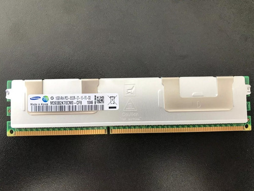 Memoria Hp 16gb 2rx4 Pc3l-10600r M393b2g70h0-yh9 628974-281