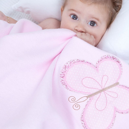 Imagem 2 de 5 de Coberta Para Bebê Manta Menino Menina Soft Envio Imediato