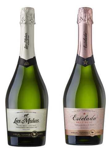 Pack 2x Espumante Brut Miguel Torres Estelado - Las Mulas