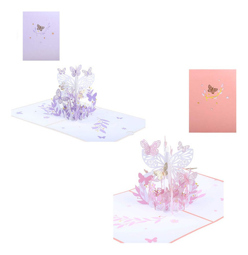 Tarjeta Desplegable, Tarjetas De Felicitación En 3d, Tarjeta