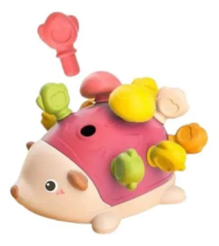 Juguete Pequeño Erizo Educativo Para Bebés Juego De Encaje